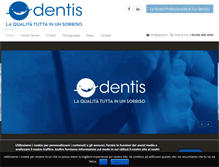 Tablet Screenshot of dentis.it